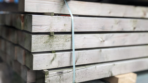 Balkhout Kopmaat 100 x 150 mm, 2400 mm tot 3300 mm lang
