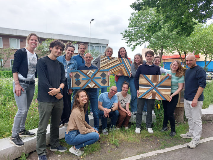 GEOMETRIC WALL ART - GROEPSWORKSHOP