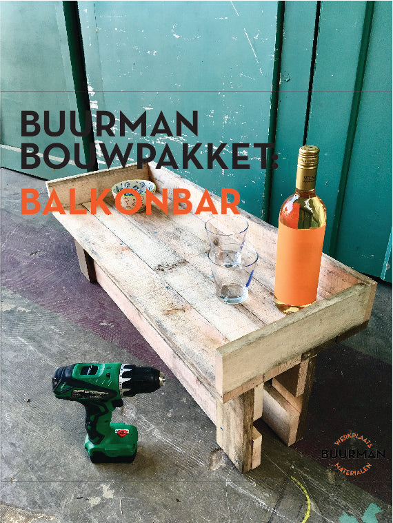 Balkonbar bouwpakket