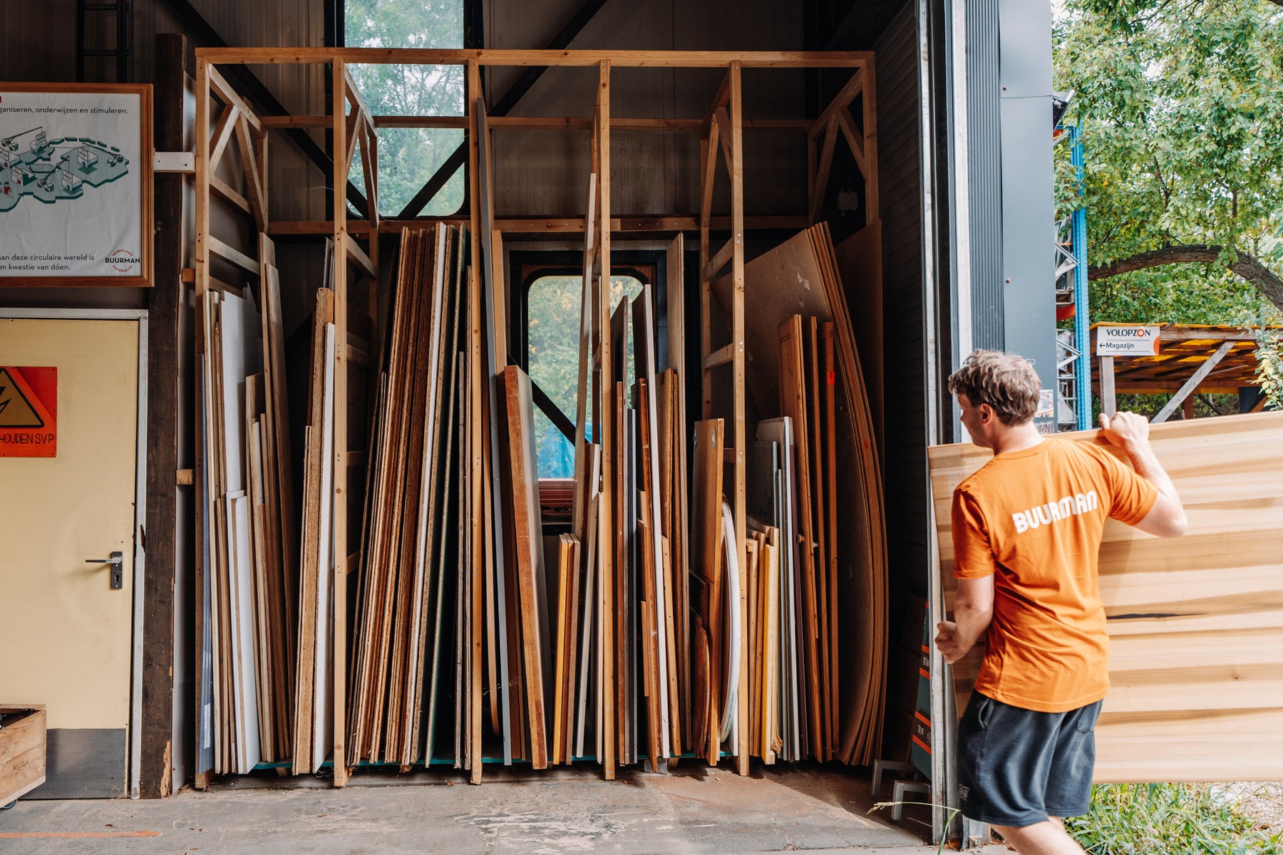 Circulair plaatmateriaal
