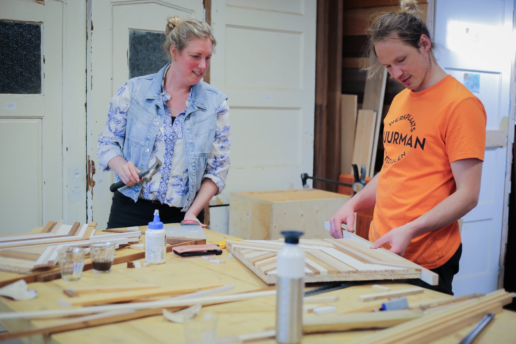 GEOMETRIC WALL ART - HALVE DAG WEEKENDWORKSHOP