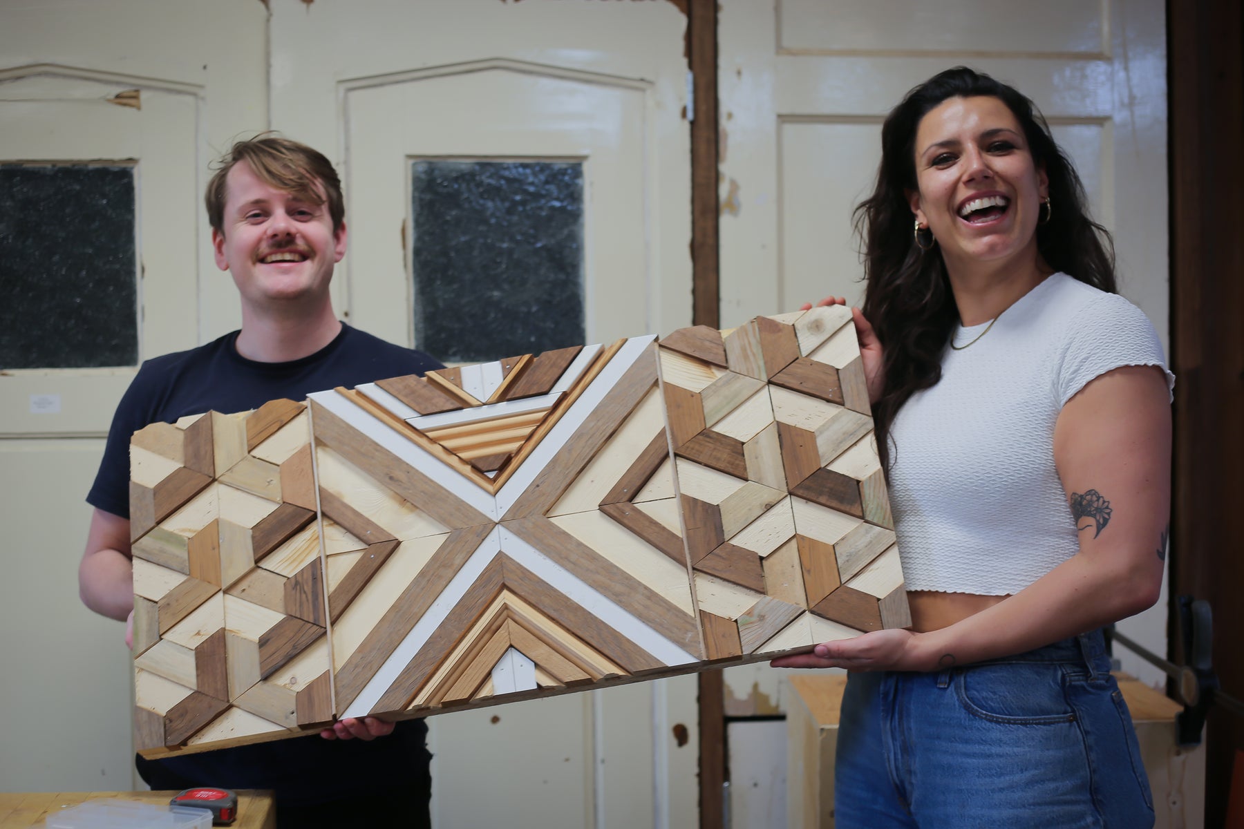 GEOMETRIC WALL ART - HALVE DAG WEEKENDWORKSHOP