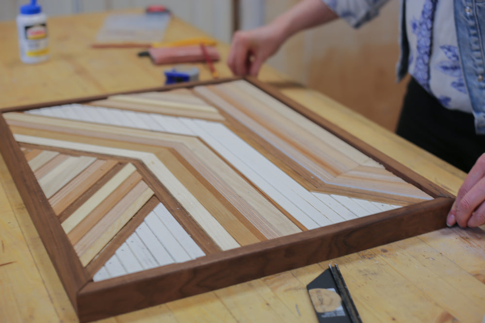 GEOMETRIC WALL ART - HALVE DAG WEEKENDWORKSHOP