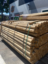 Grenen palen 2.4 meter