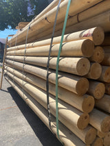 Grenen palen 2.4 meter