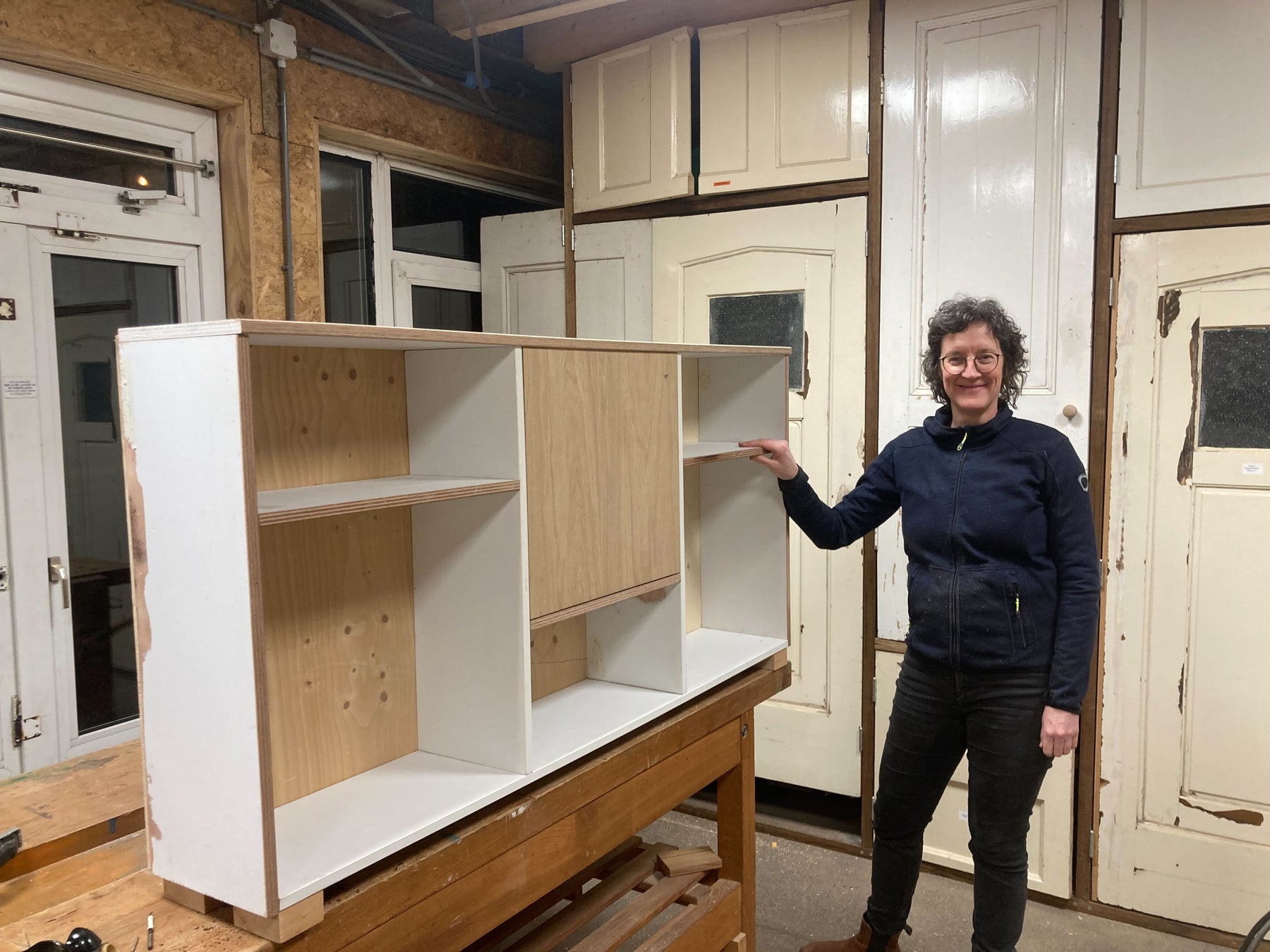 CURSUS | CIRCULAIRE HOUTBEWERKING 2 | KAST MET DEUR of LADE