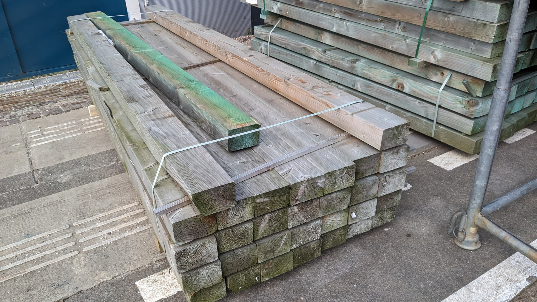 Balkhout Kopmaat 100 x 150 mm, 2400 mm tot 3300 mm lang