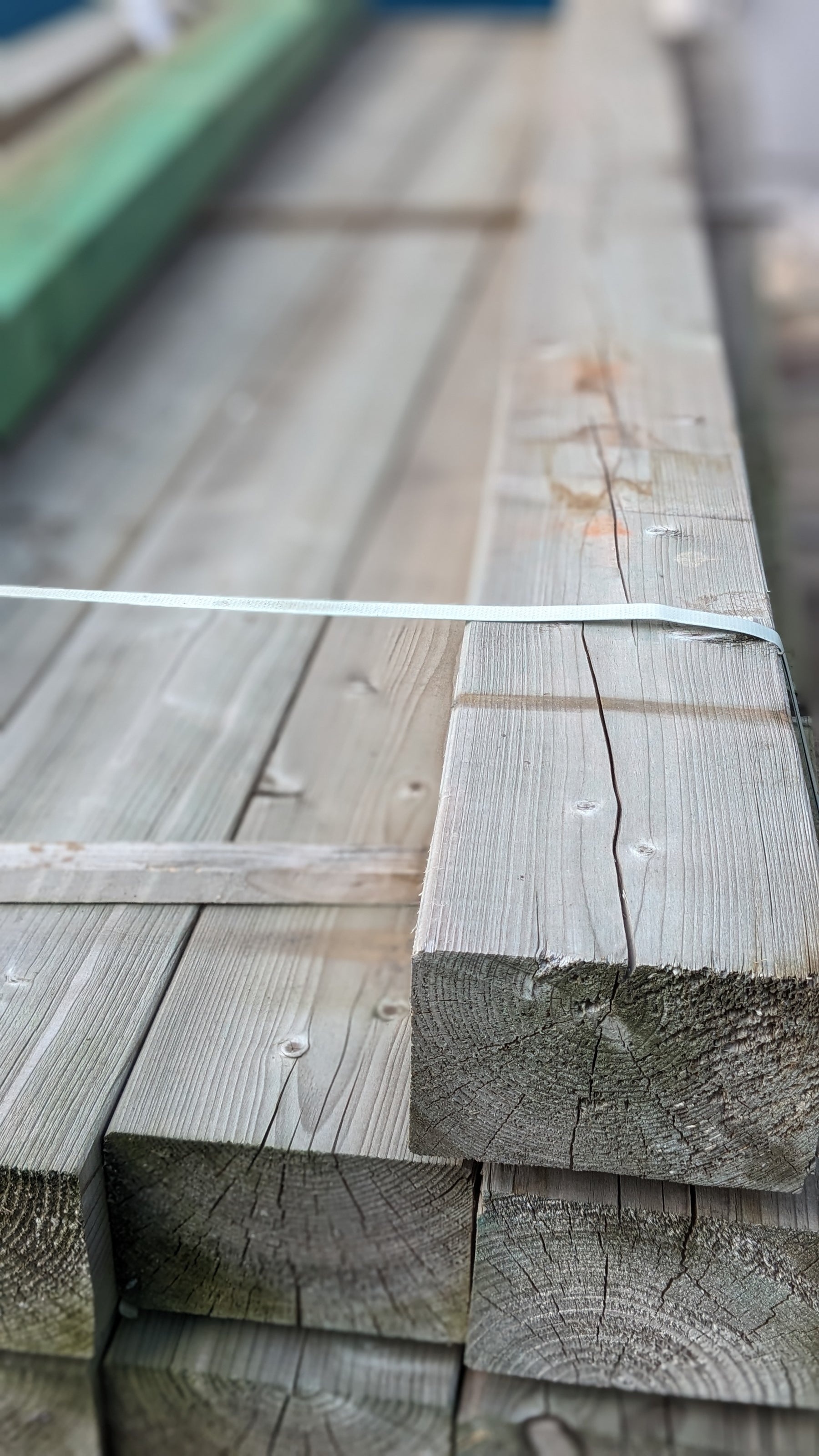 Balkhout Kopmaat 100 x 150 mm, 2400 mm tot 3300 mm lang