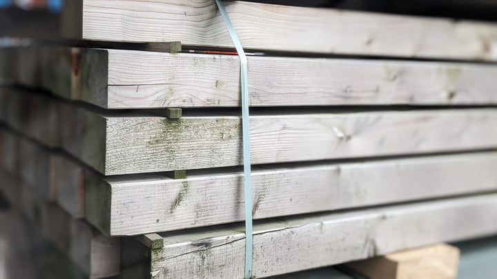 Balkhout Kopmaat 100 x 150 mm, 2400 mm tot 3300 mm lang