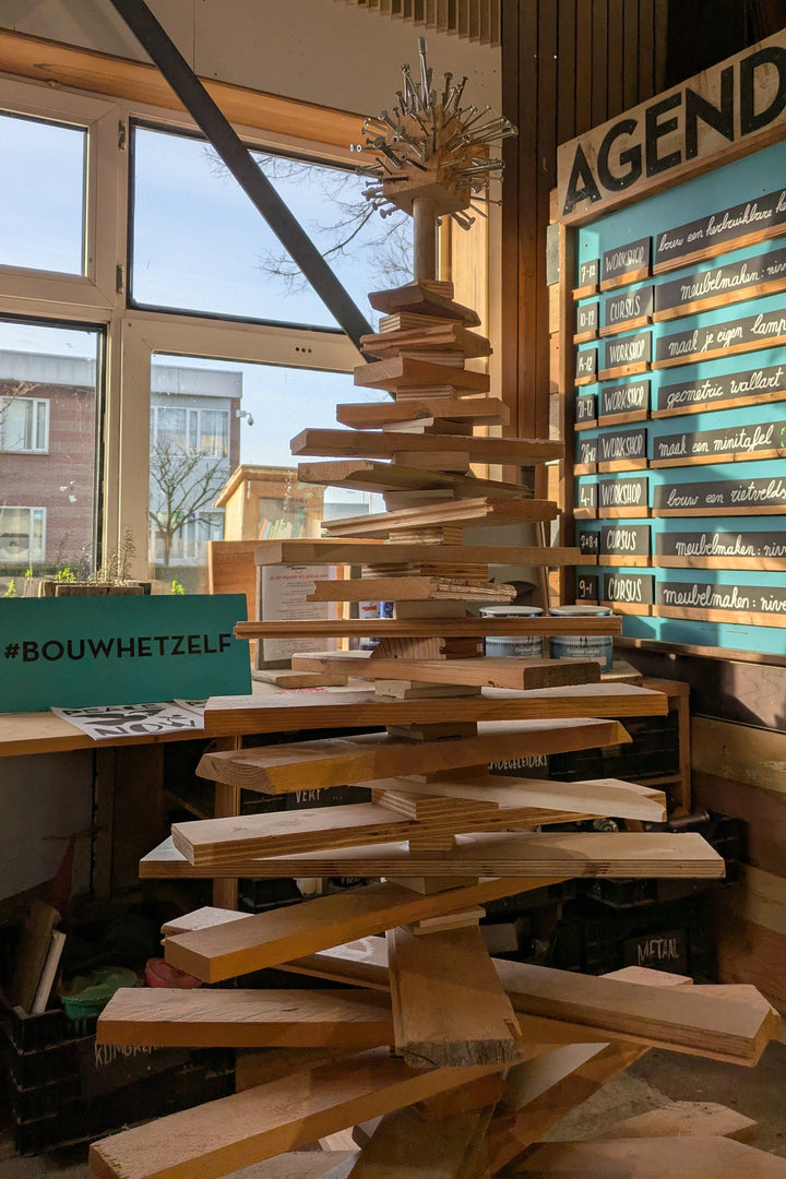 KERSTBOOM - HALVE DAG WEEKENDWORKSHOP