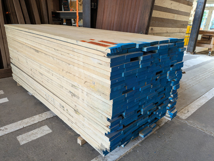 Linde 30 mm dik, 100 tot 200 mm breed, 2500 mm lang