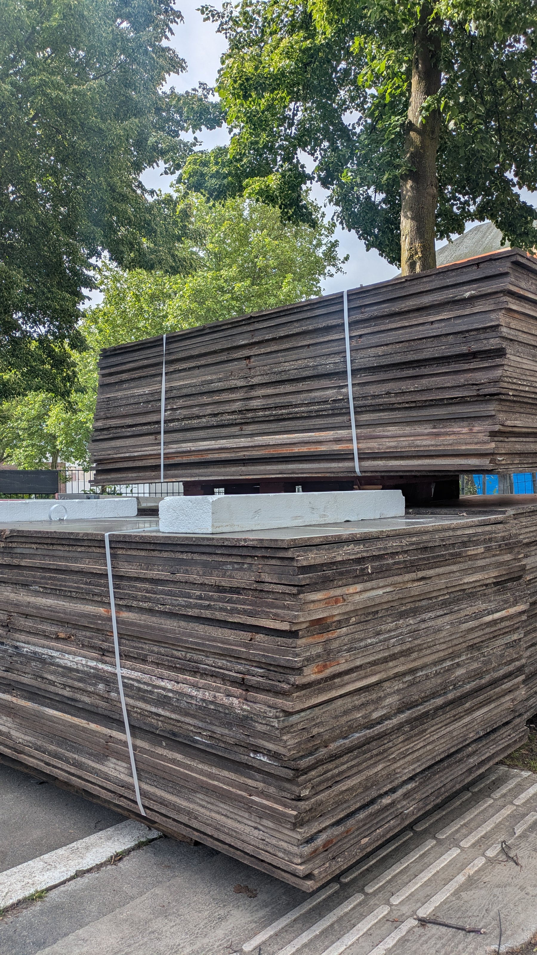 Betonplex gebruikt