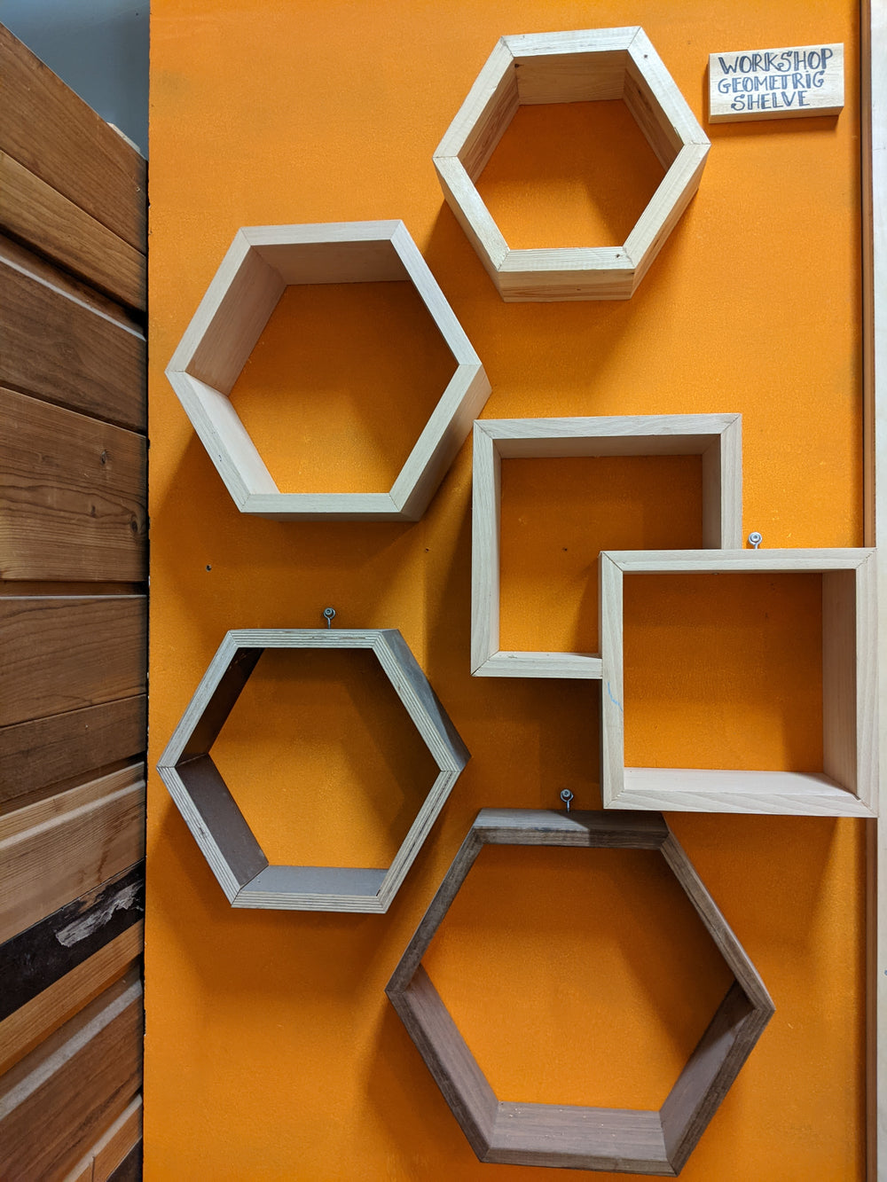 GEOMETRIC SHELVES - HALVE DAG WEEKENDWORKSHOP