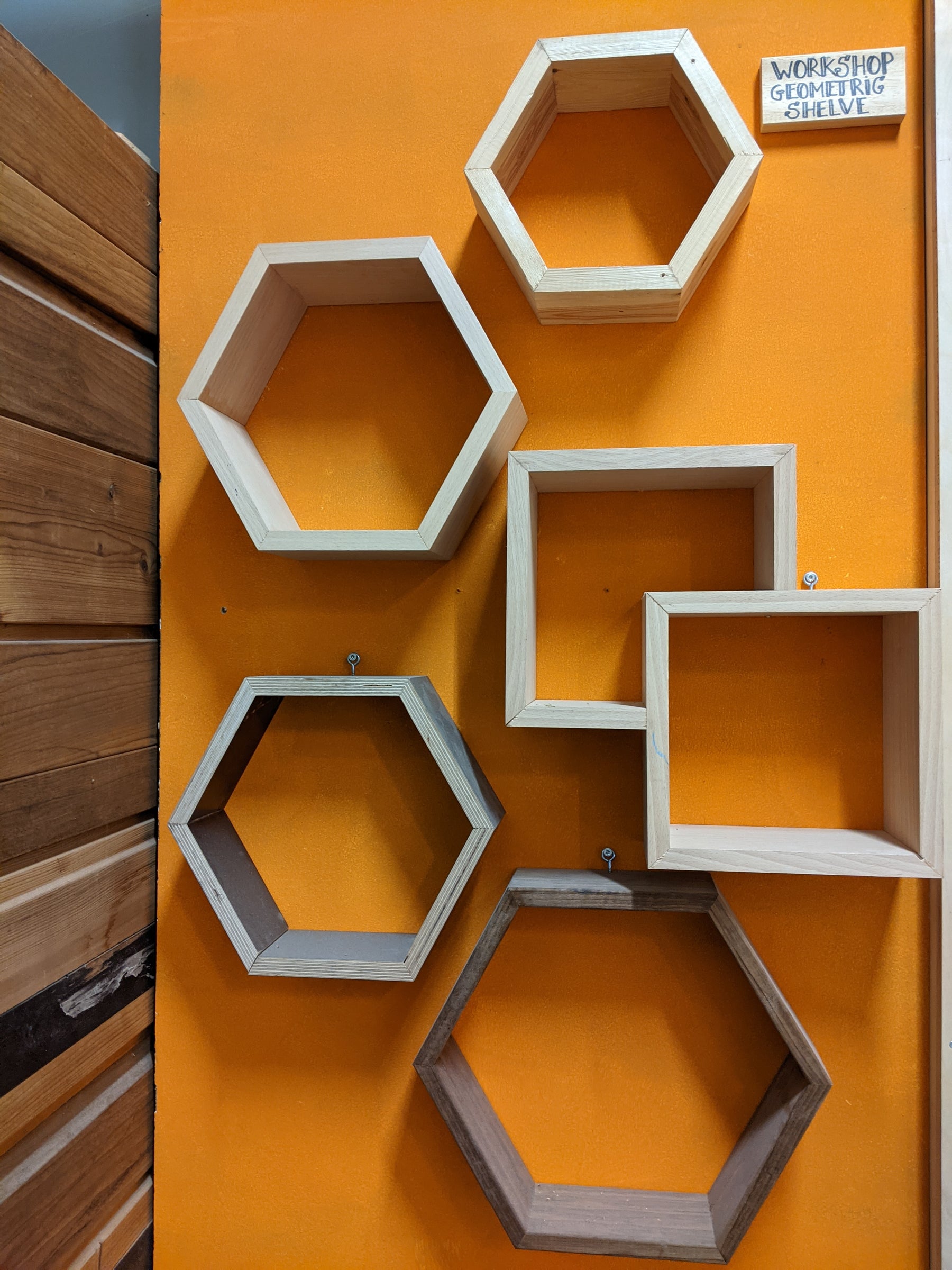 GEOMETRIC SHELVES - HALVE DAG WEEKENDWORKSHOP