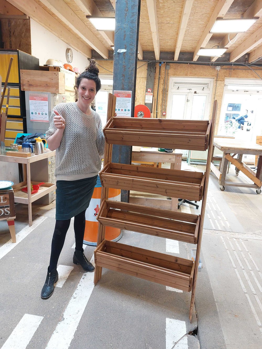 MOESTUINBAK / PLANTENTAFEL / KRUIDENTUIN - HALVE DAG WEEKENDWORKSHOP