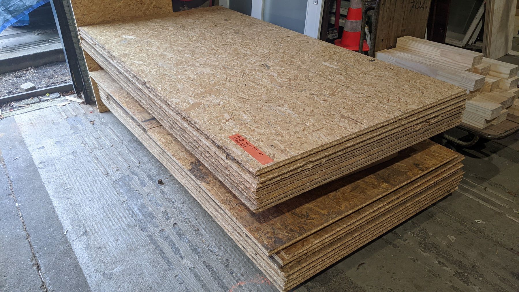 OSB TG4 1250 x 2555 x 25 mm