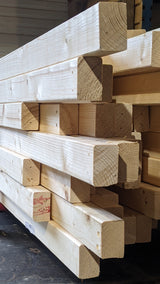Vuren balken 44x69 - Per Meter