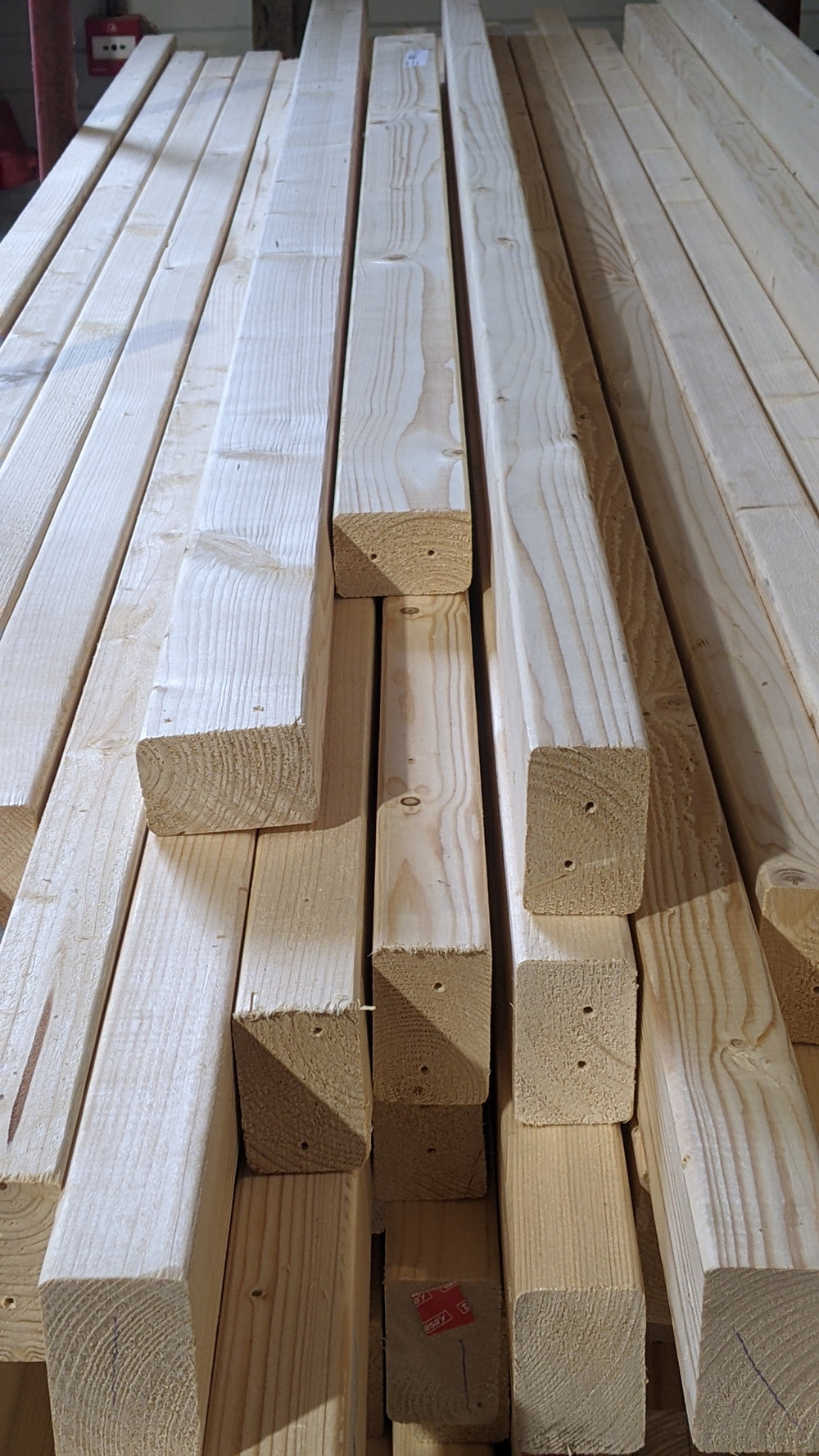 Vuren balken 44x69 - Per Meter