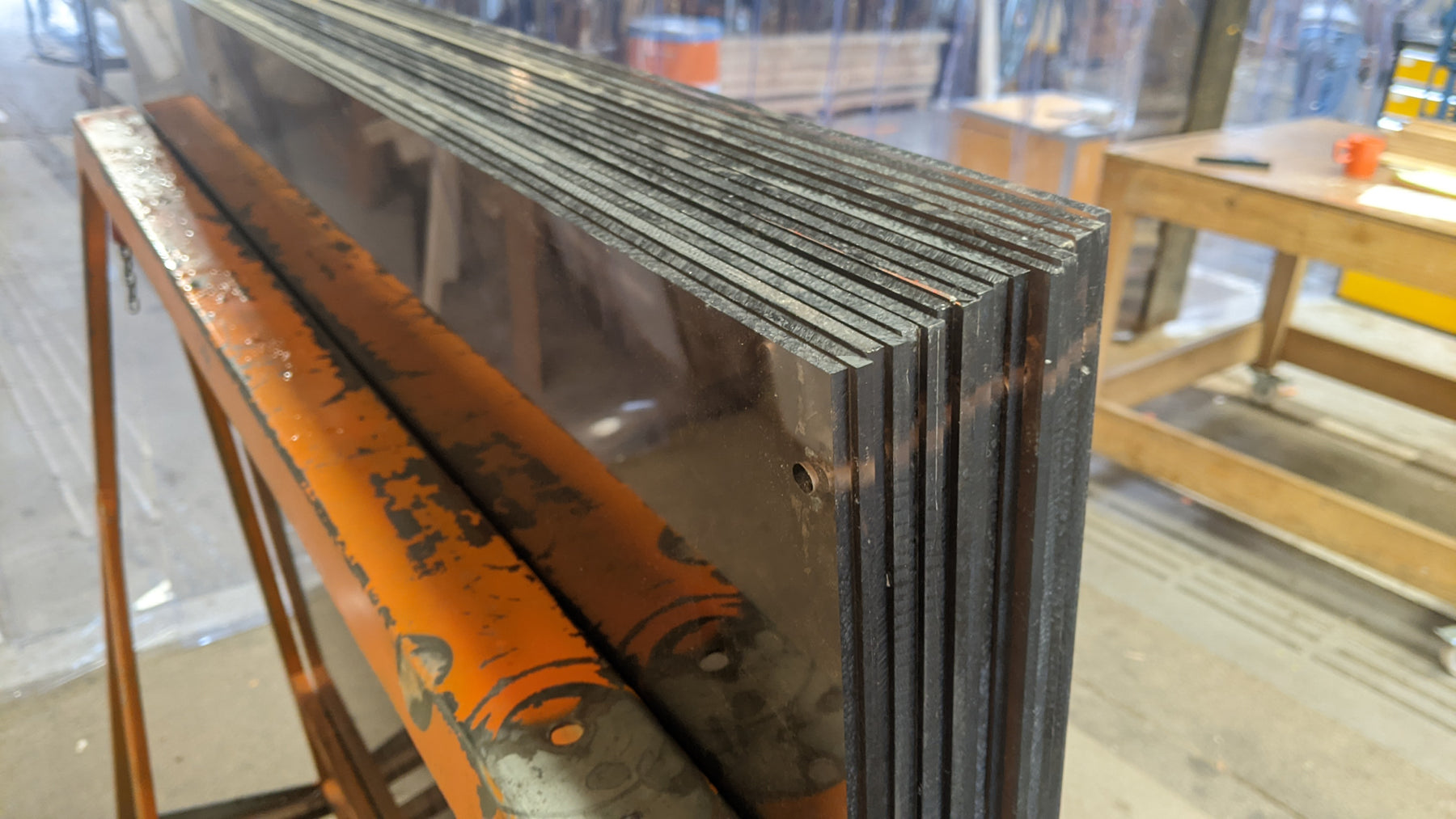 Plexiglas bruin 5 mm